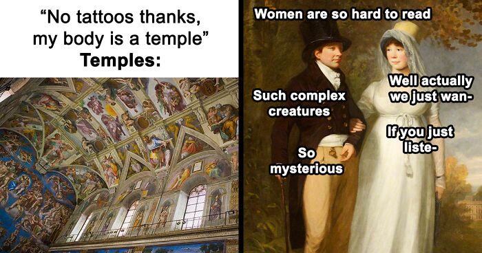 48 Old Paintings Turned Into Modern-Day Memes