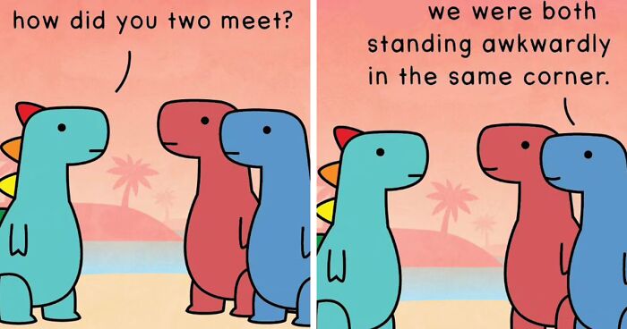 40 Witty And Heartfelt Comics By “Dinosaur Couch” (New Pics)