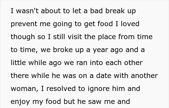 Woman Refuses To Quit Going To Her Ex-BF's Favorite Korean BBQ Place, Asks If She's Wrong Woman Refuses To Quit Going To Her Ex-BF's Favorite Korean BBQ Place, Asks If She's Wrong
