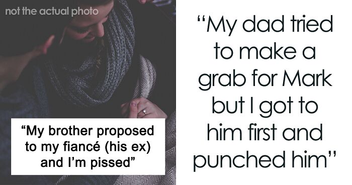 Woman Stunned Into Silence After Fiancé’s Brother Drops Down On One Knee And Proposes To Her