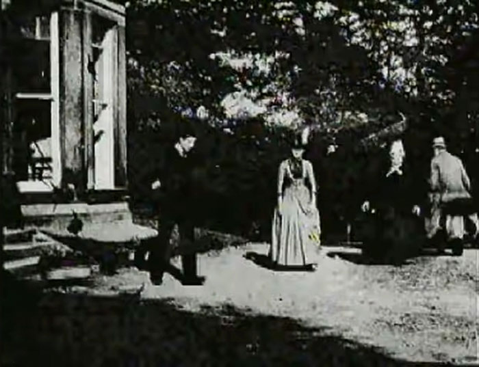 The oldest surviving film 'Roundhay Garden Scene'