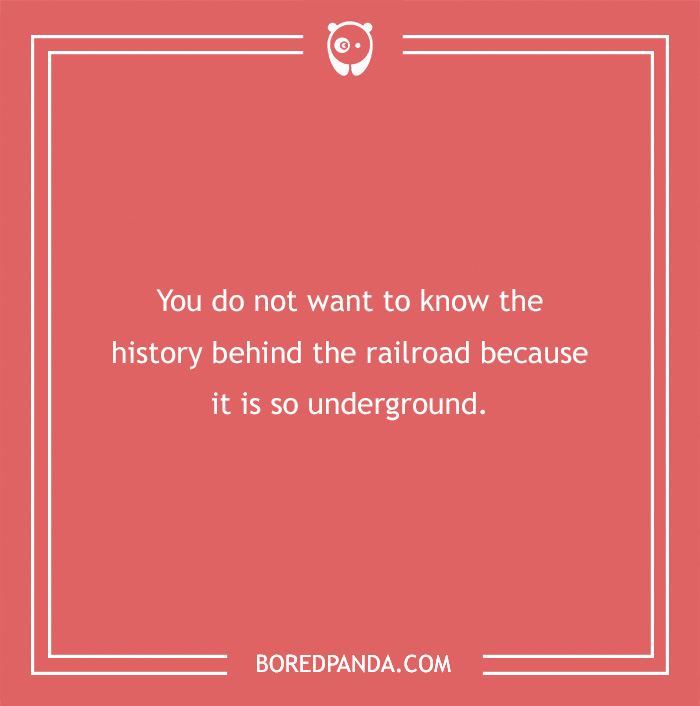 history joke about railroads