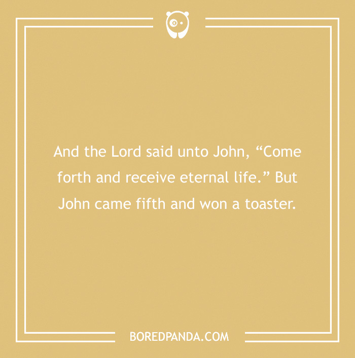history joke about the lord and john