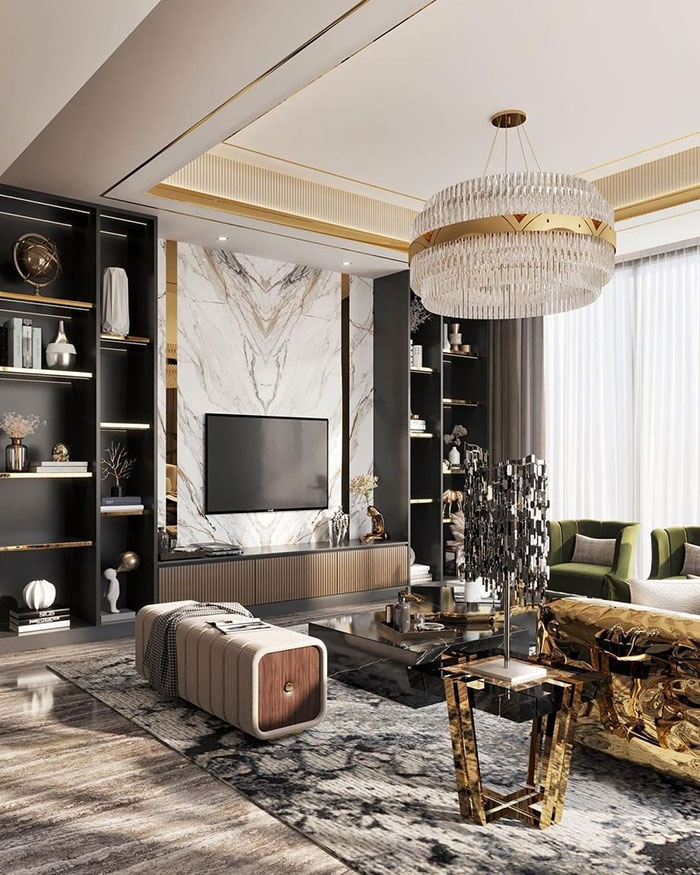 Modern living room showcasing home decor ideas with luxurious finishes, designer insights, and contemporary furniture arrangements. Modern living room showcasing home decor ideas with luxurious finishes, designer insights, and contemporary furniture arrangements.