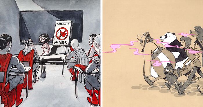 34 Fan Art Twists I Created As A Part Of The Inktober Challenge