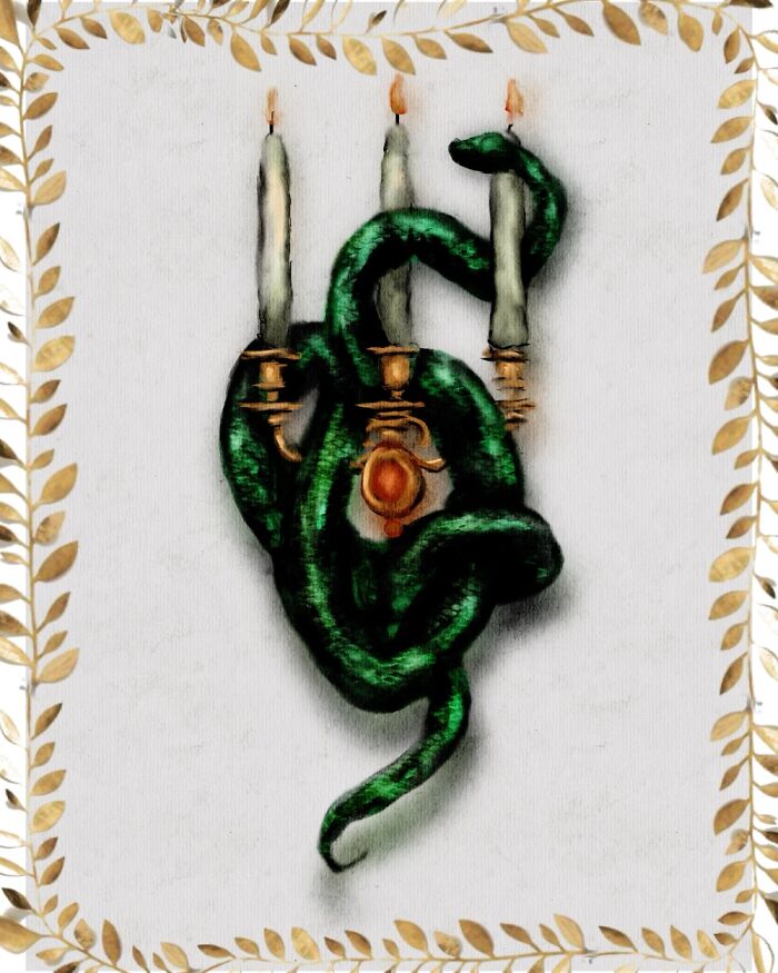 The Goblincore Watercolor Paintings That I Made For The New Rpg (5 Pics)