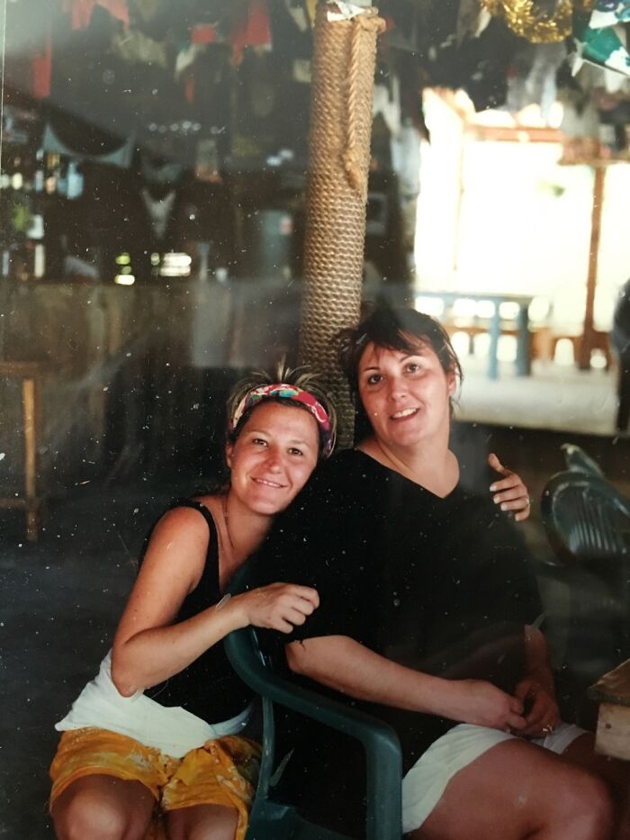 Missy And Kathy. Picture Taken On February 12, 1995 On Jost Van Dyke, Bvi. My Favorite