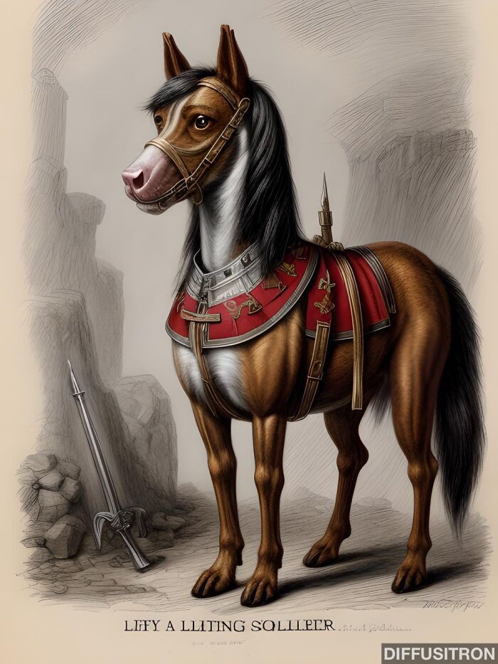 I Used Ai To See Its Interpretation Of An Unusual Phrase "A Lying, Dog-Faced Pony Soldier" (12 Pics)