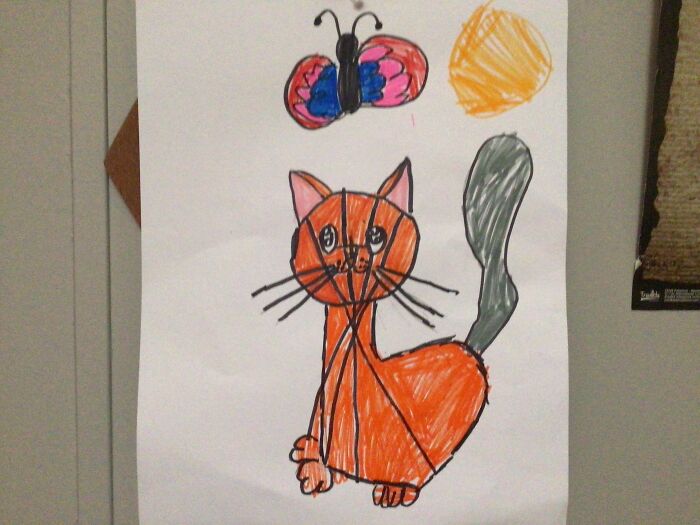 My 7 Year Old Sister Made This For Me. What Do You Think?