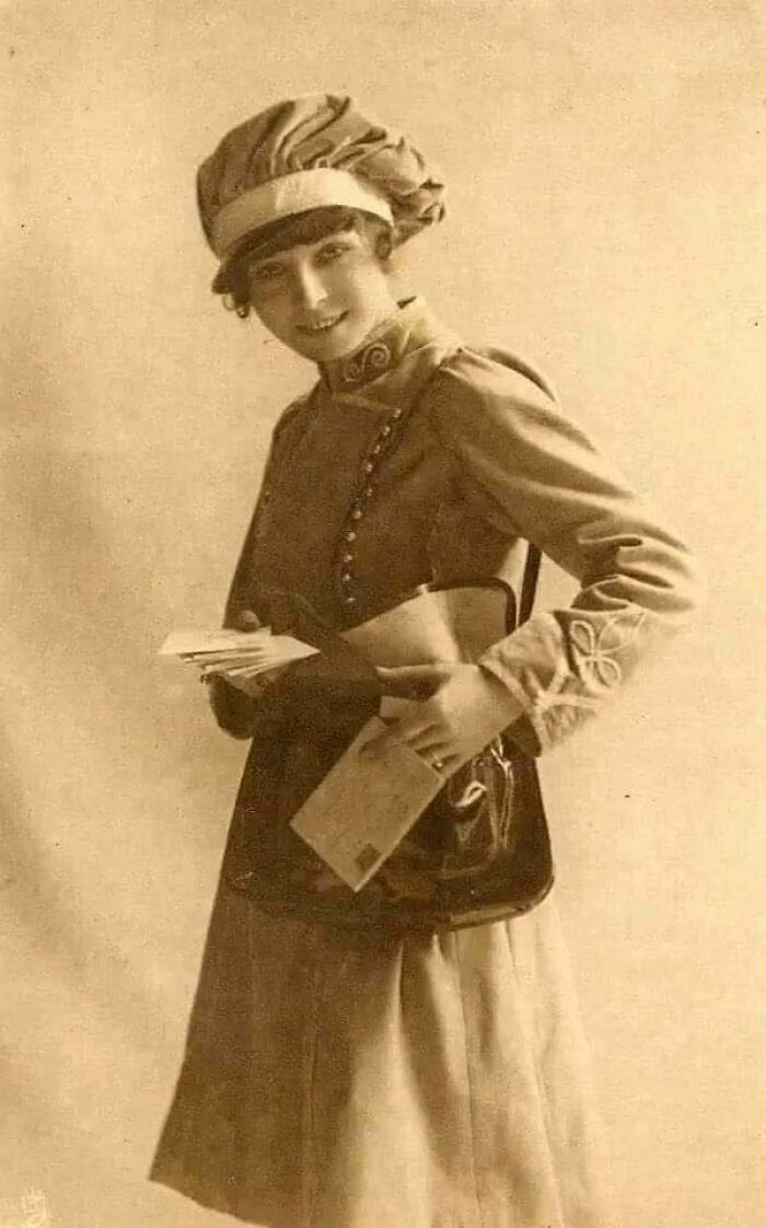 Postwoman From The 1910s