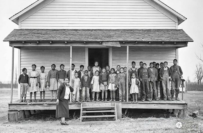 28 Students Of A One-Room School, Missouri, 1939