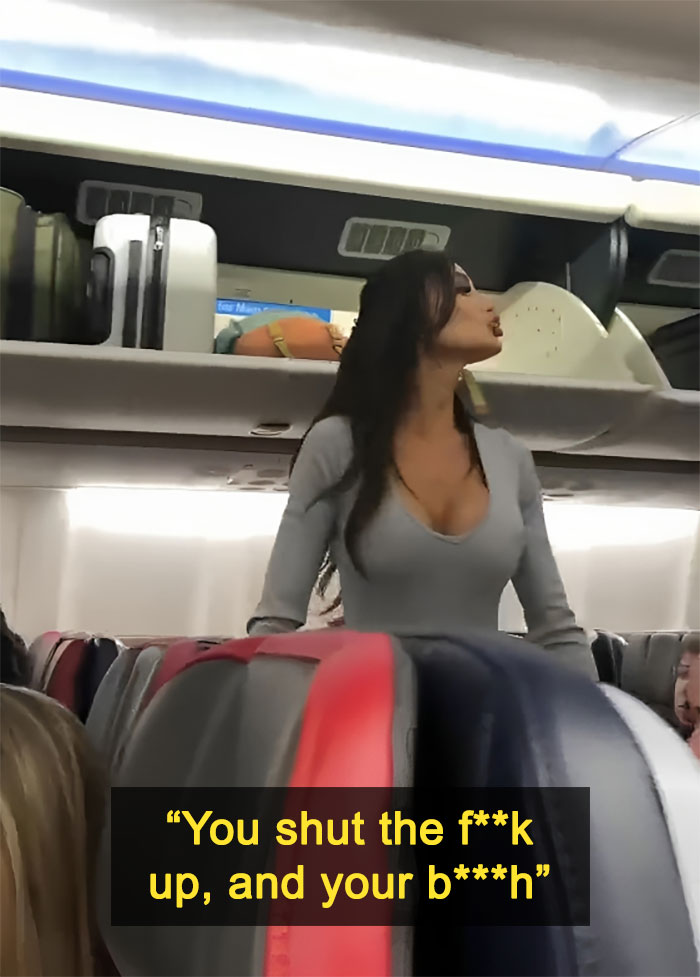 Woman Gets Kicked Off A Plane After Having An Embarrassing Meltdown