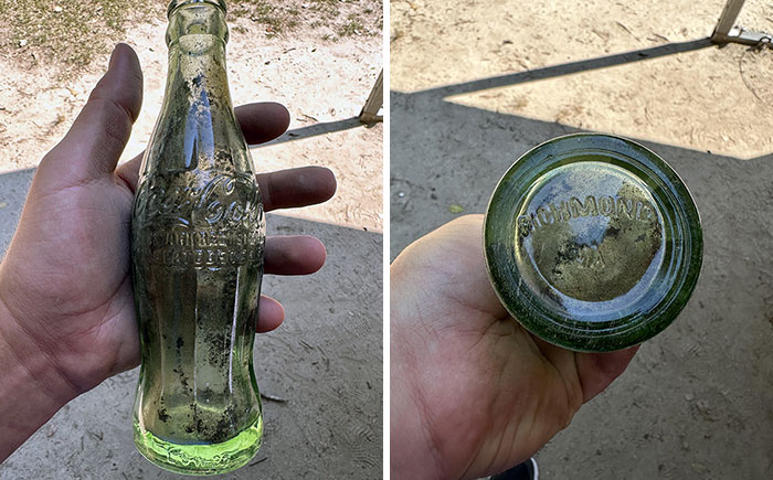 Found This 100-Year-Old Coca-Cola Bottle Dated December 25, 1923