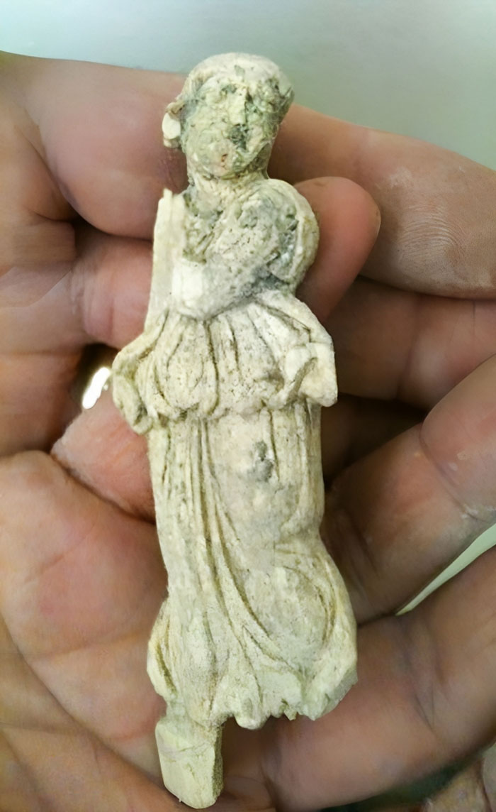A Bone Carved, Household Idol To Venus. Found On An Archaeological Dig I Was On In Israel