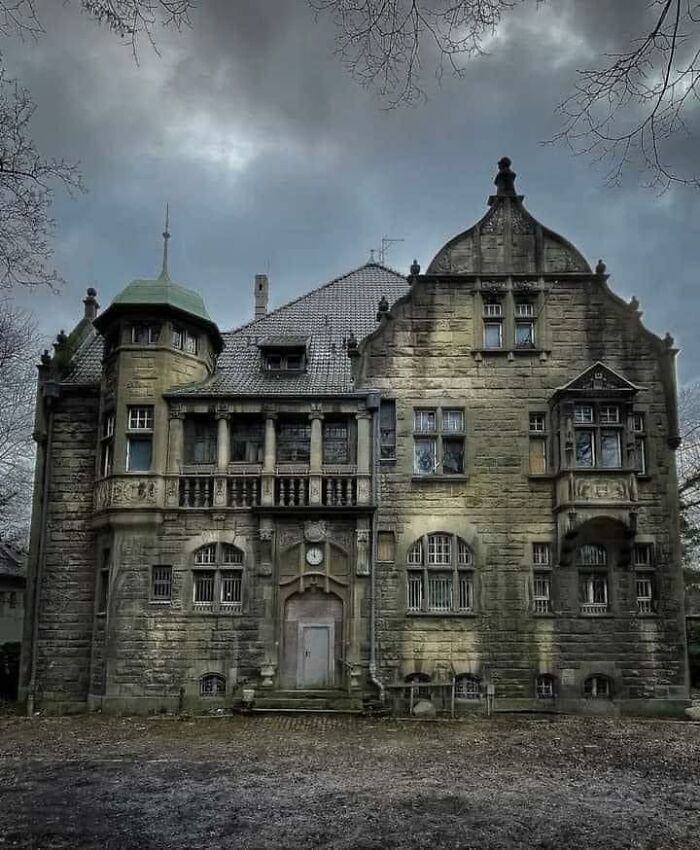 An Abandoned Haunted House Located In Berlin, Germany