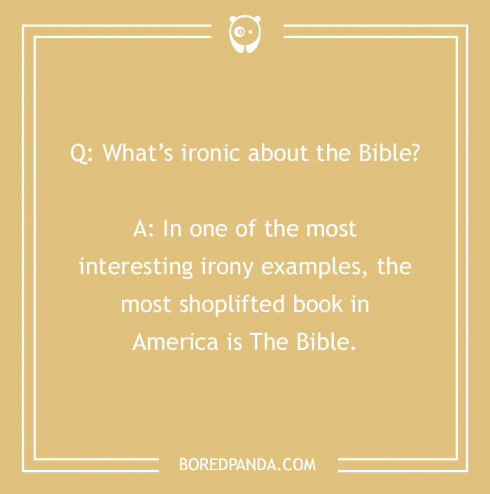 134 Ironic Jokes That We Just Can't Live Without