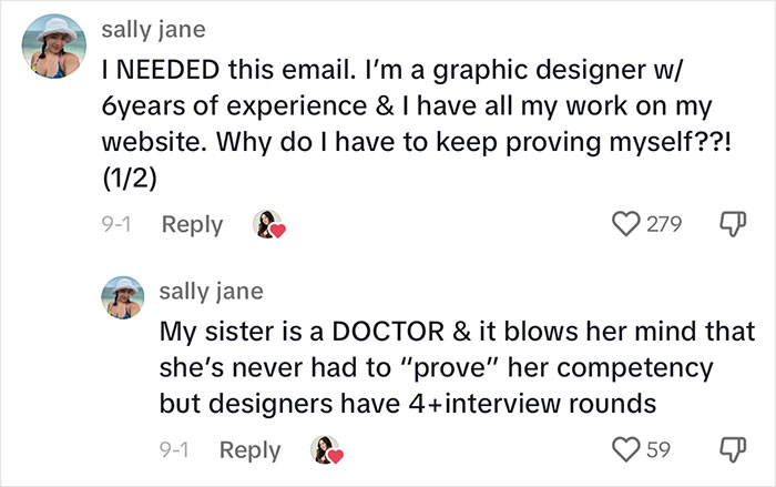 Woman Shows How Companies Try To Steal Creative Ideas From You Woman Shows How Companies Try To Steal Creative Ideas From You
