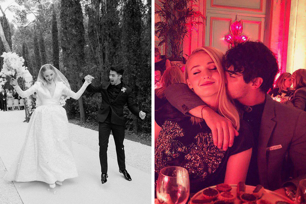 Sophie Turner and Joe Jonas share wedding photo, Celebrities