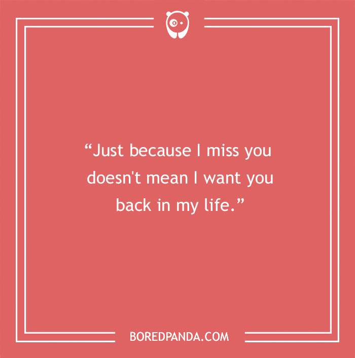 Quote about missing