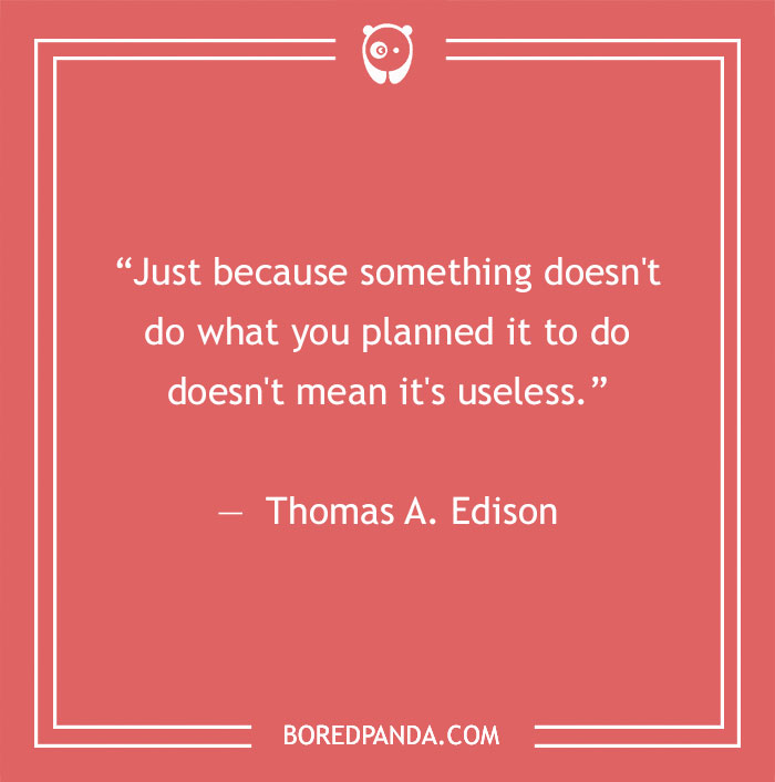 Thomas A. Edison quote