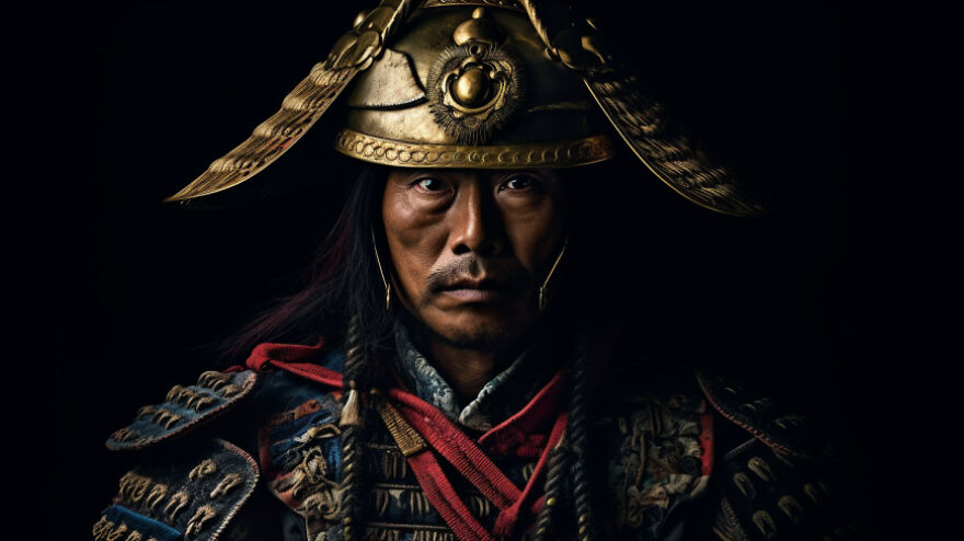 Portraits Of Warriors Of The World Made By Ai