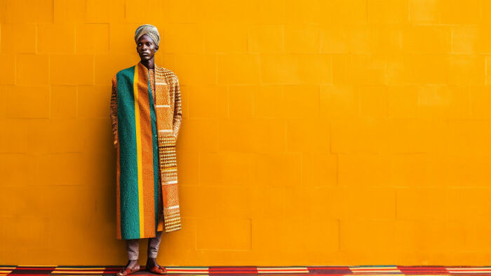 Afro-Colorism Fashion Photos Made By AI (5 Pics)