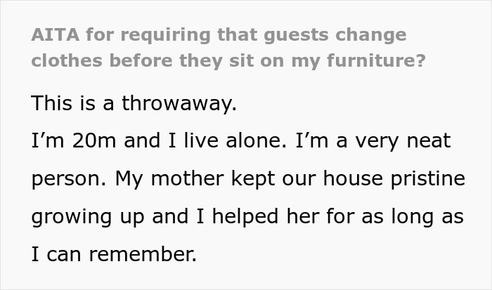 Man Can’t Accept That His One House Rule Is “Excessive And Unreasonable,” The Internet Disagrees Man Can’t Accept That His One House Rule Is “Excessive And Unreasonable,” The Internet Disagrees