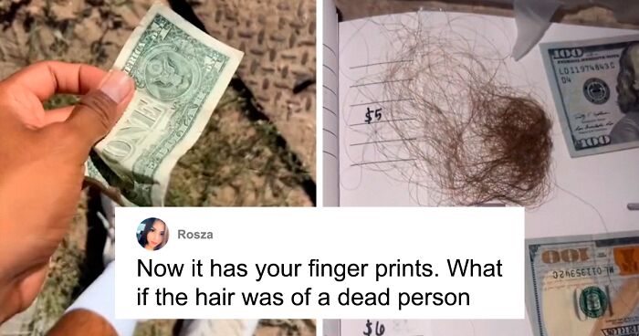 Person Goes Viral After Finding A “Sketchy” Stash Of Money Buried In The Sand