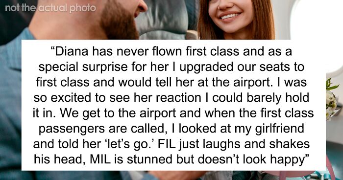 Guy’s Sweet Surprise For His GF Turns Sour After MIL Gets Mad For Being Excluded From 1st Class