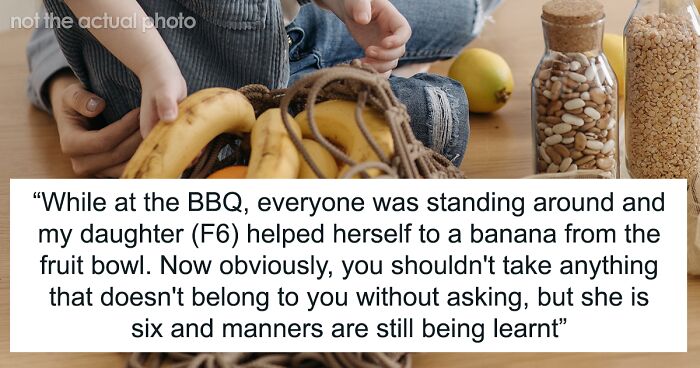 People Abandon Family BBQ After Uncle’s Screaming Fit At 6 Y.O. For Taking One Banana