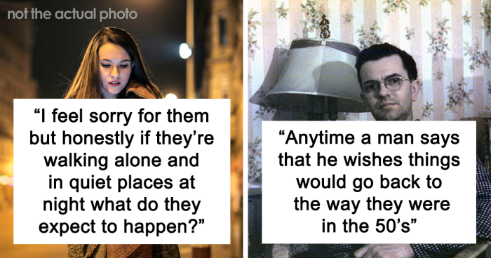 “Fat People Should Not Be Allowed To Own Clothes”: 40 Terrifying Male Opinions