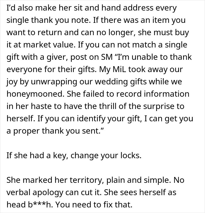 Woman Is Heartbroken After Returning From Her Honeymoon To Find Her MIL Rearranged Her Home Woman Is Heartbroken After Returning From Her Honeymoon To Find Her MIL Rearranged Her Home