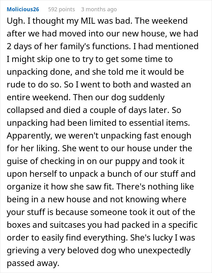 Woman Is Heartbroken After Returning From Her Honeymoon To Find Her MIL Rearranged Her Home Woman Is Heartbroken After Returning From Her Honeymoon To Find Her MIL Rearranged Her Home