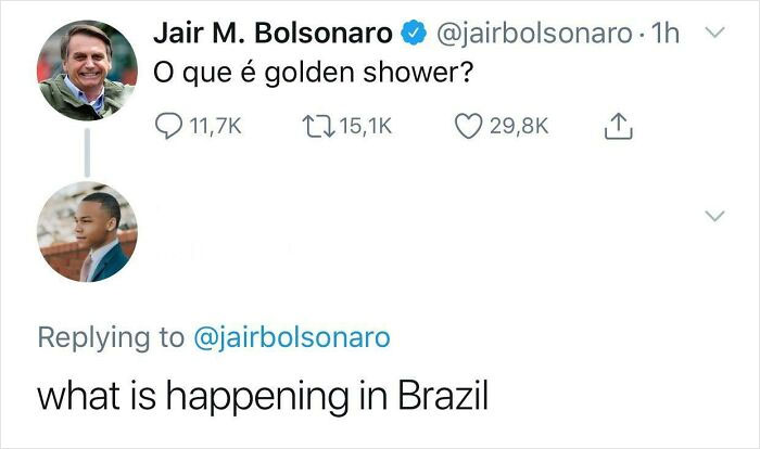 Brazil’s President Dealing With Important Matters