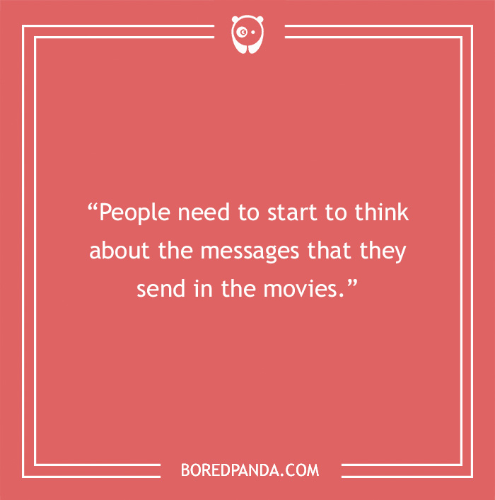 Morgan Freeman quote about messages from movies