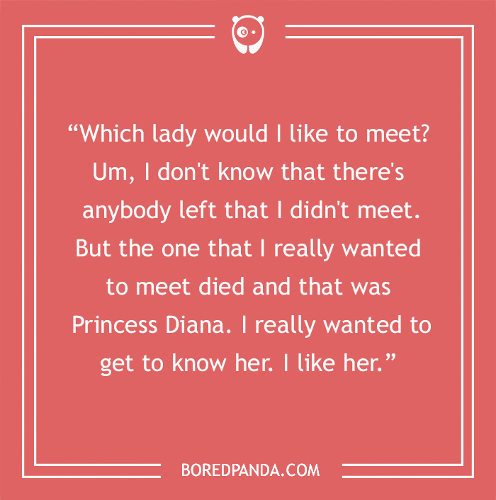 Morgan Freeman quote about Princess Diana