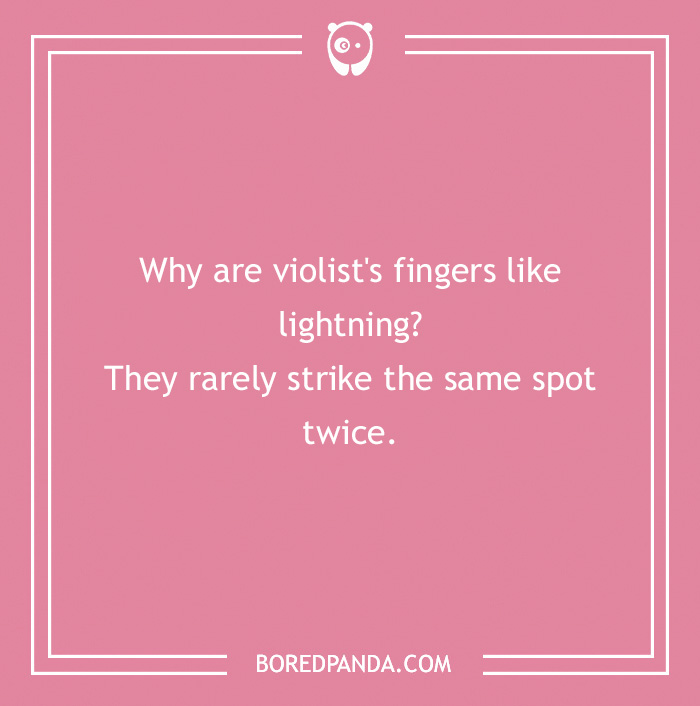 Joke about violist's fingers