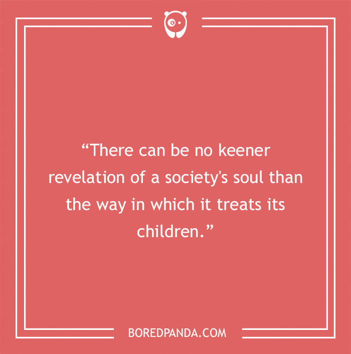Nelson Mandela quote on children 