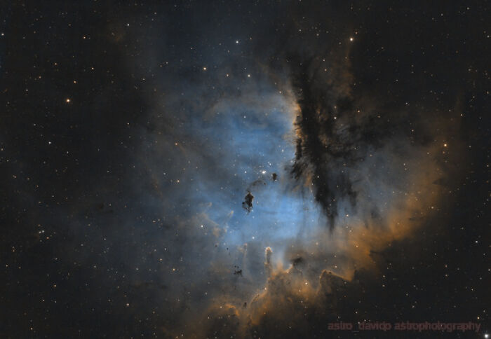 A photograph of Ngc281 - The Pac-Man Nebula