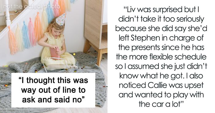 Mom Refuses To Return Her Daughter’s Birthday Gift Due To Own Sister’s Whim, Gets Called A Jerk