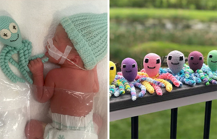 Mom Shares The Emotional Significance Of Octopus Toys For NICU Infants