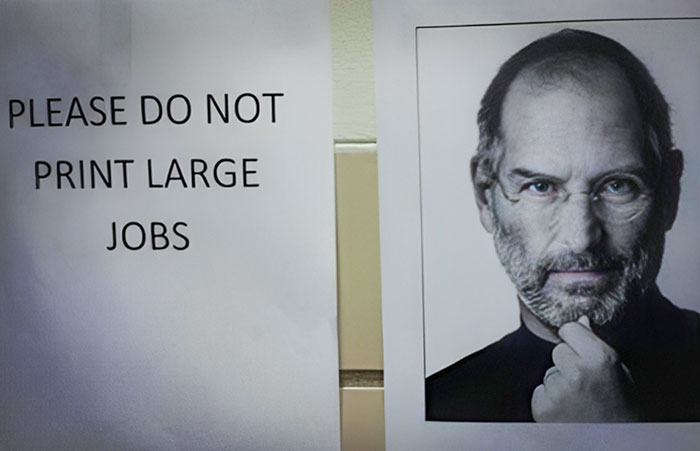 Please Do Not Print Large Jobs. Or, By All Means, Please Do