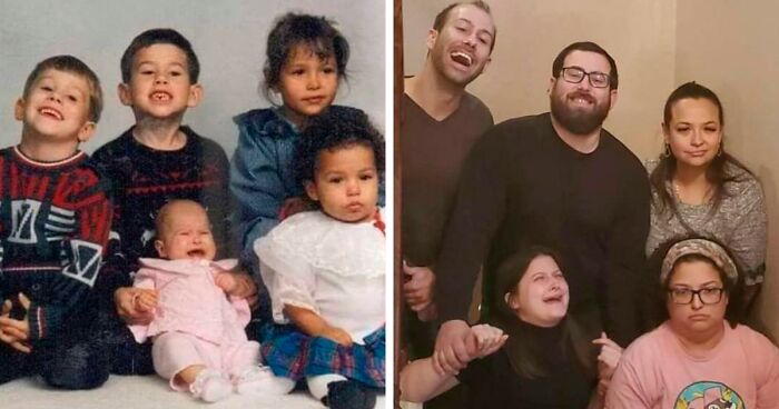 58 Times People Tried To Recreate Their Photos Years Later And Nailed It (New Pics)