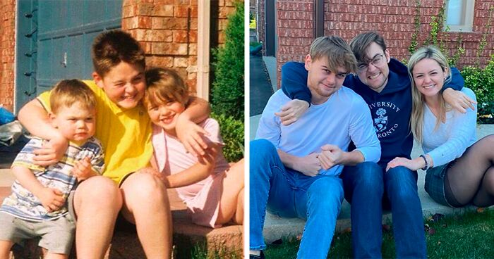 58 Times People Tried To Recreate Their Photos Years Later And Nailed It (New Pics)