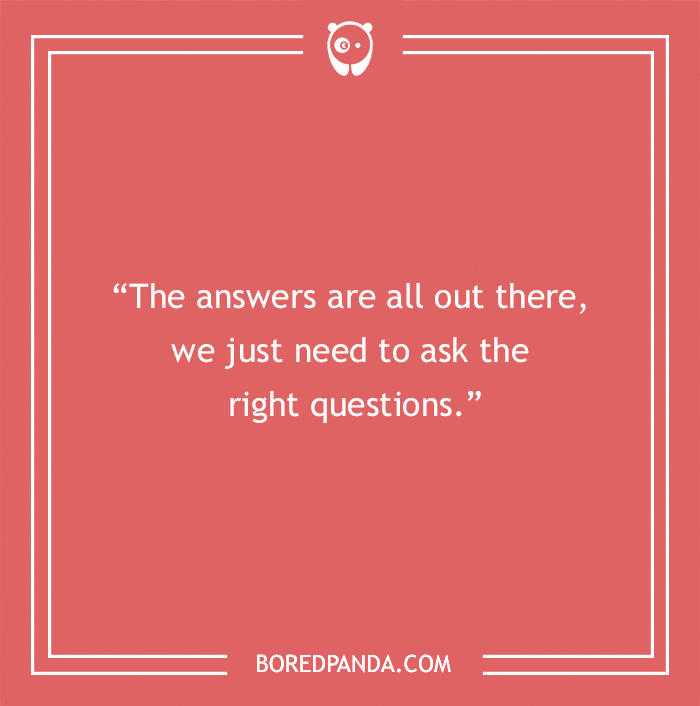 Oscar Wilde quote about right questions