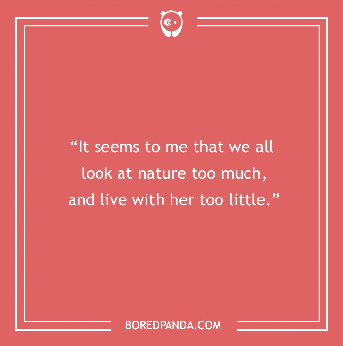 Oscar Wilde quote on nature