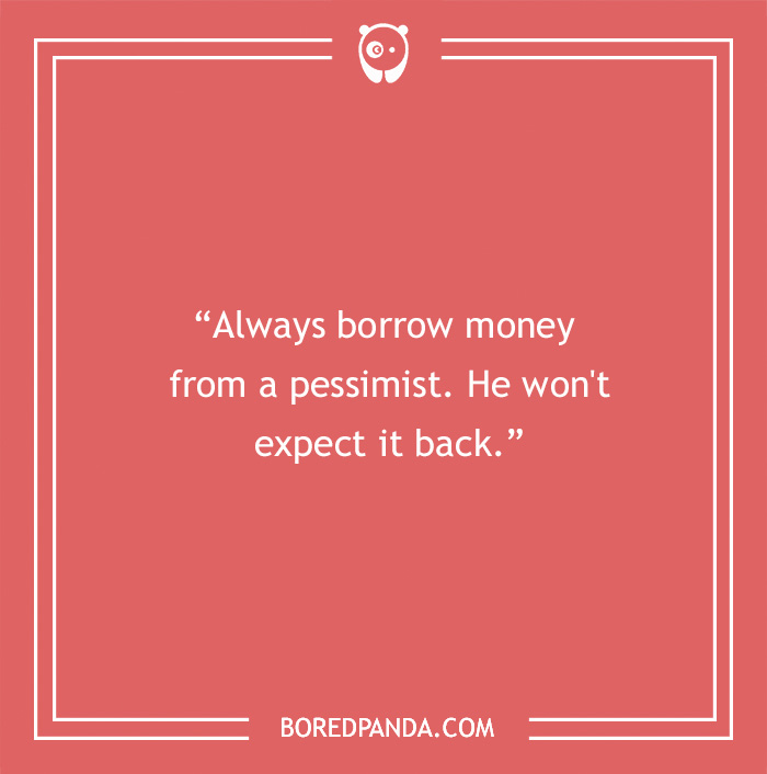 Oscar Wilde quote about pessimist