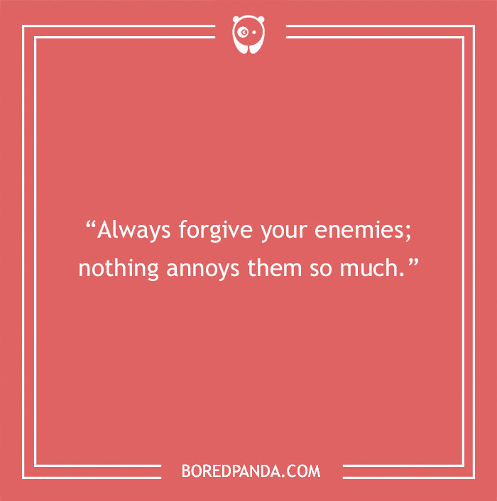 Oscar Wilde quote about enemies