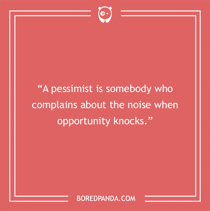 Oscar Wilde quote about pessimist and opportunity