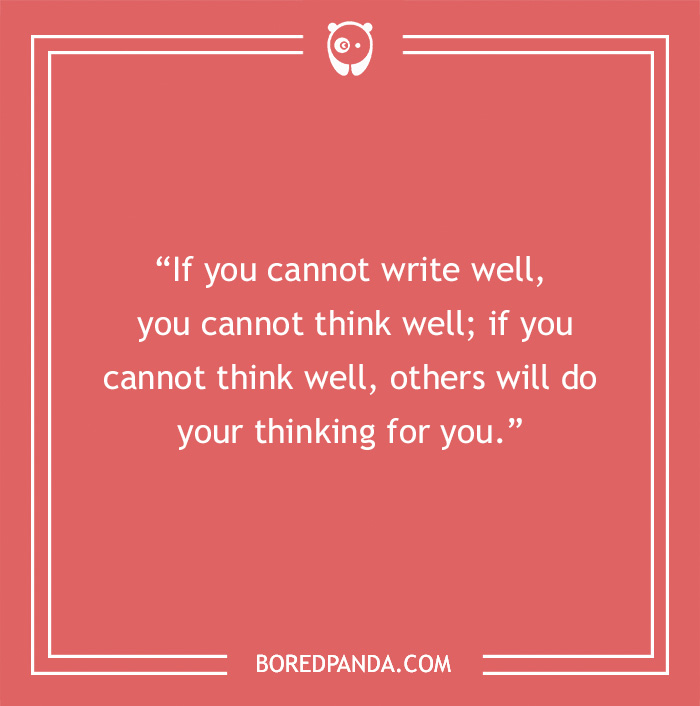 Oscar Wilde quote on writting and thinking